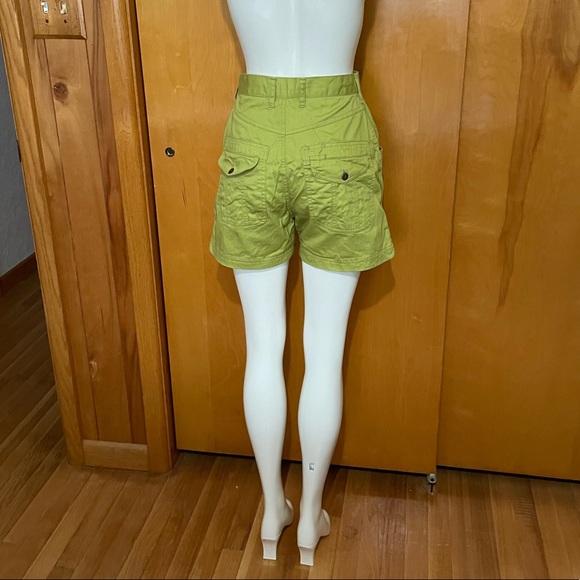 Vintage 80s Generra Collection High Waisted Shorts Size 7 Green - Picture 2 of 9
